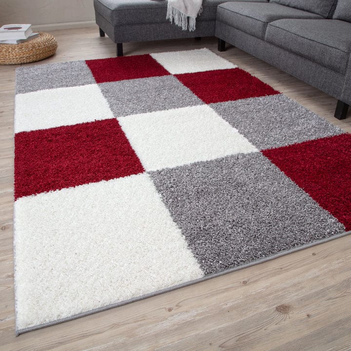 Super Soft Micro Multi Colour 3D Pattern Box Area Carpet.