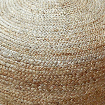 Hand Made Jute Pouf.