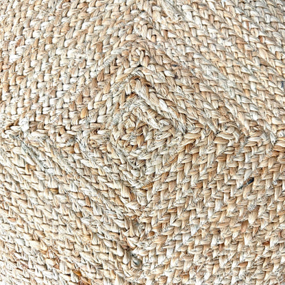 Jute Pouf.